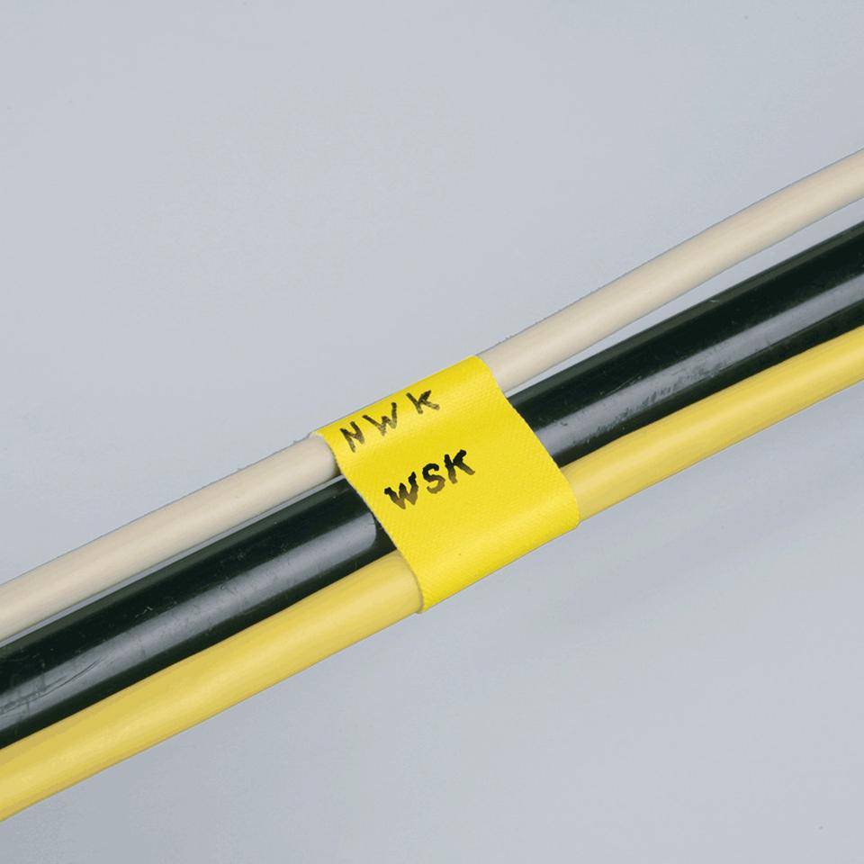tesaband® 4651 Premium Gewebeband, stark klebend, universell einsetzbar, gelb, 19mm, 50m/Rolle