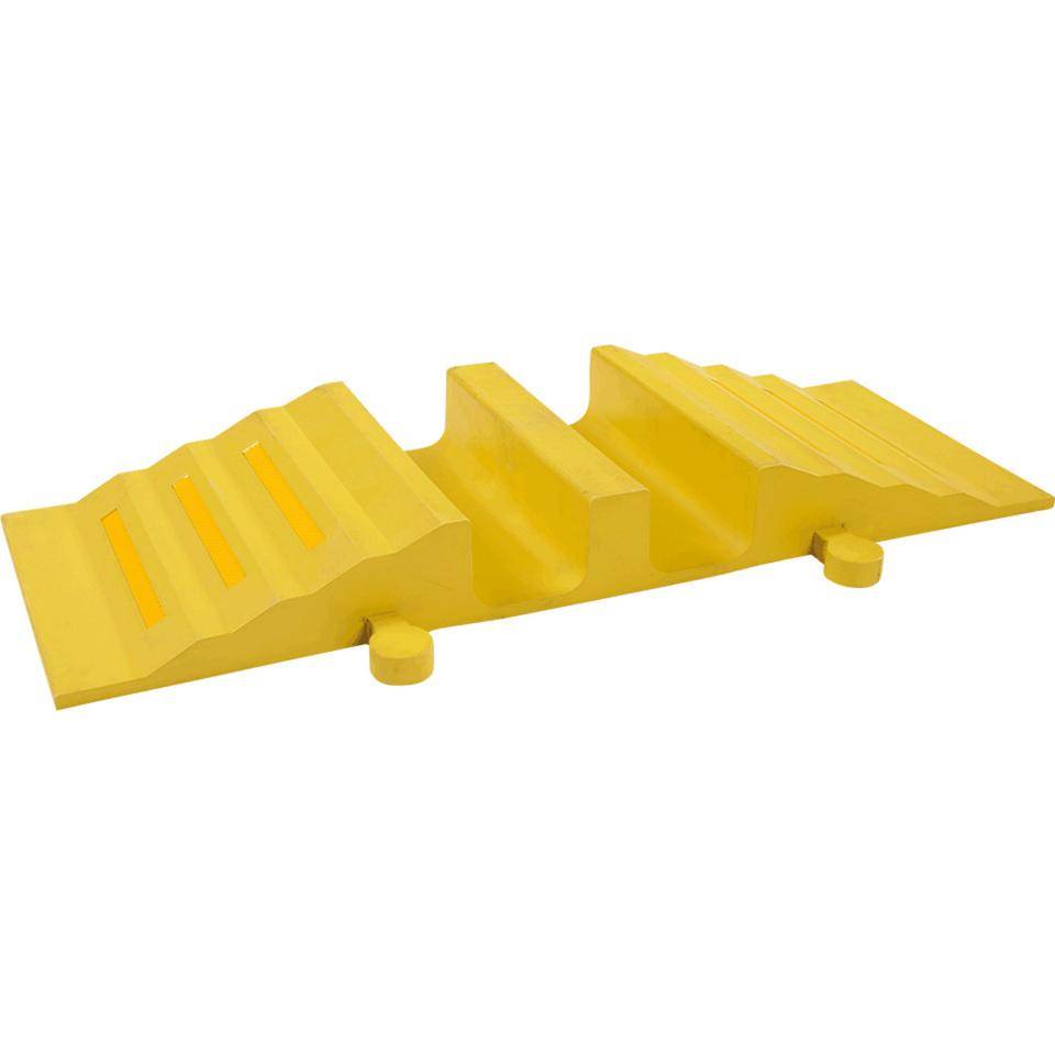 Schlauch-/Kabelbrücke Black Sturdy, gelb, 305x87x830mm, 14, 5kg
