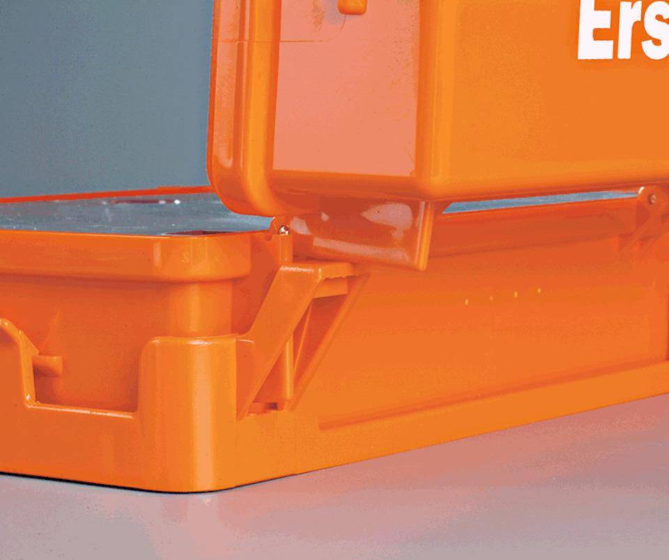SÖHNGEN® Erste-Hilfe-Koffer Junior, Füllung DIN 13157, orange