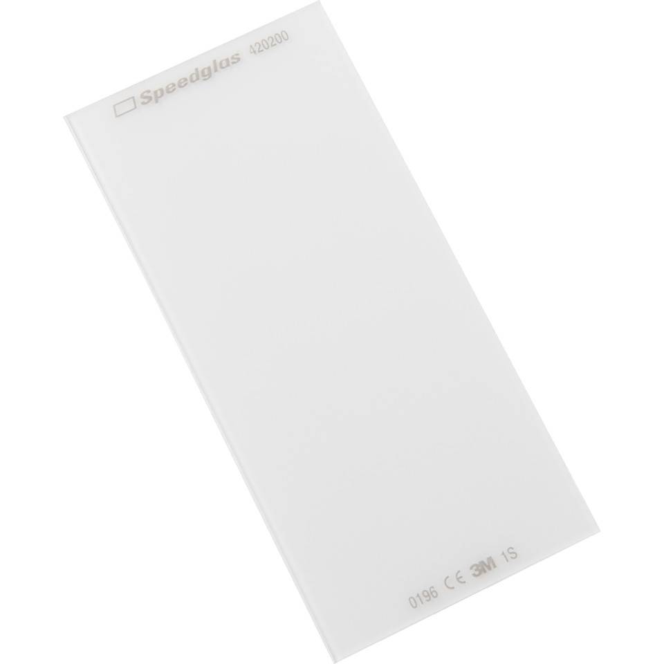 Innere Vorsatzscheibe für 3M Speedglas 100 Schweißmaske, Polycarbonat, 5/VE