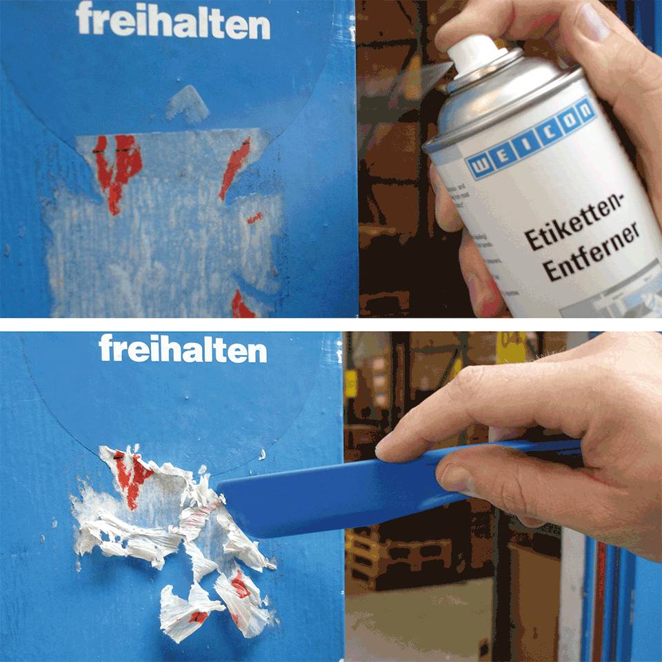 Etiketten-Entferner, inkl. Spatel für leichtes Entfernen von Etiketten, 500ml
