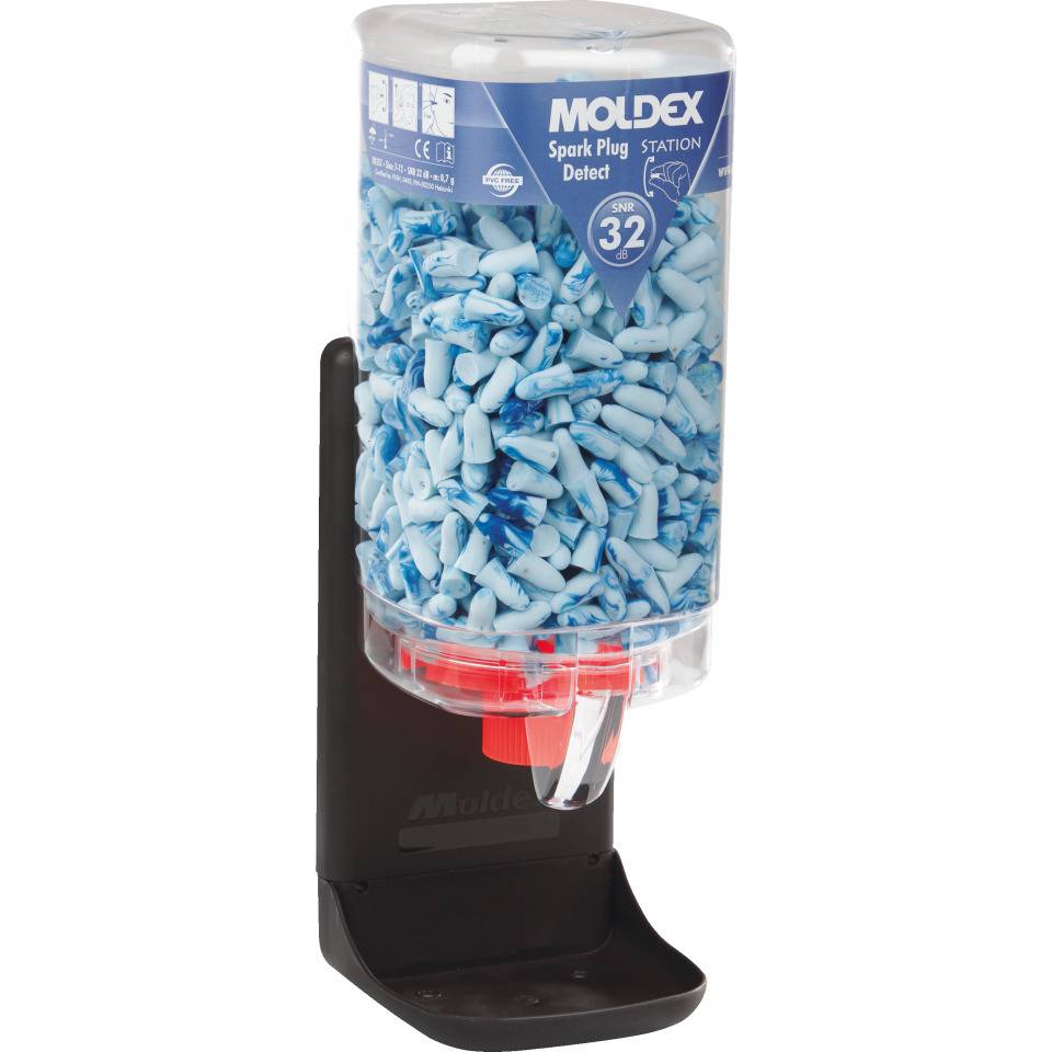 MOLDEX Einweg-Gehörschutzstöpsel Spark Plugs detect, Kat.III, PU, 500Paar/VE