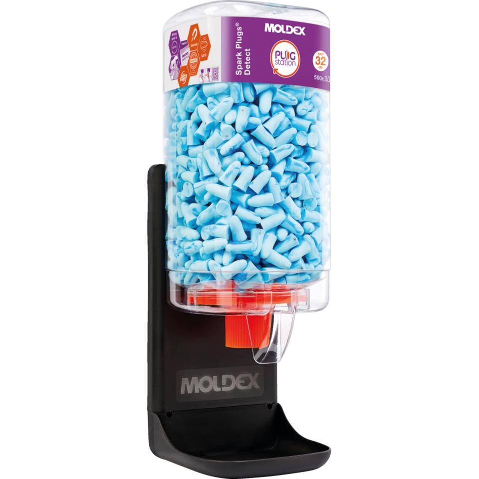 MOLDEX Einweg-Gehörschutzstöpsel Spark Plugs detect, Kat.III, PU, 500Paar/VE
