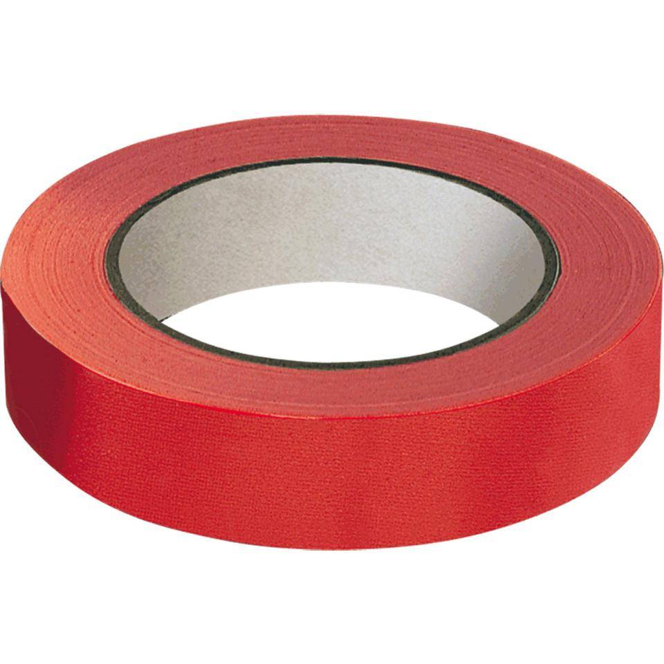 Markierungsband, für kurzfristige Kennzeichnungen, rot, PVC-Folie, 25mm, 66m/Rolle