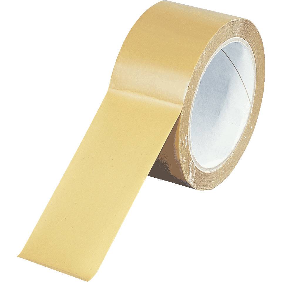 Verpackungsband, braun, Polypropylen-Folie mit Acrylat-Kleber, 50mm, 66m, 6/VE