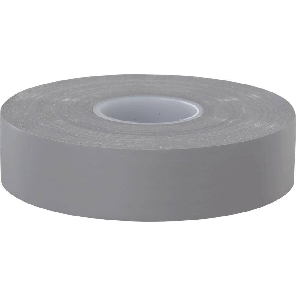 Elektro-Isolierband, EN 60454/3-/Typ 2, grau, PVC, 19mm, 33m/Rolle, Mindestabnahme = 6 Rollen