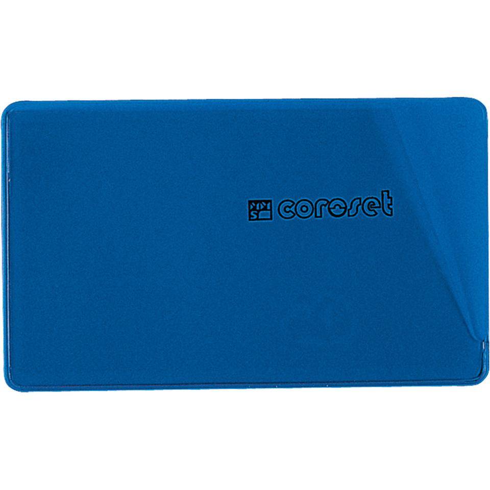 coroset® magnetische Etikettenhalter, blau, 120x40mm, 100/VE