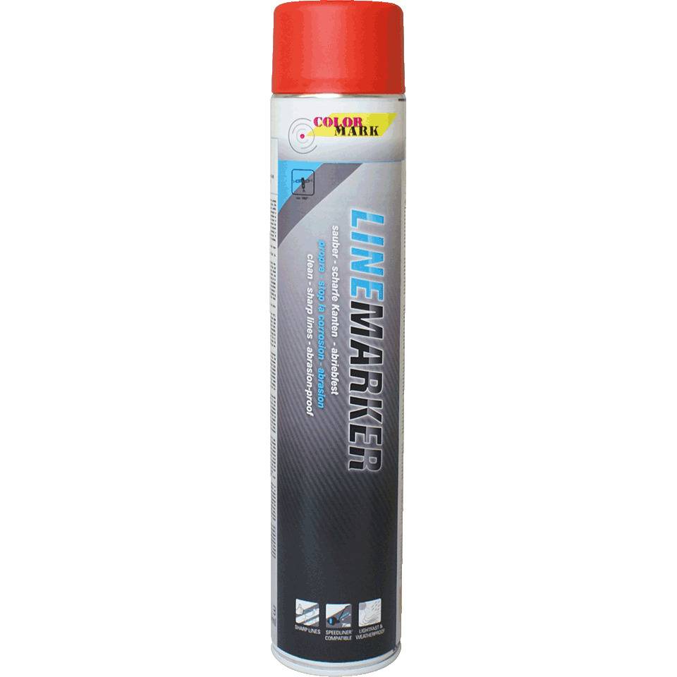 COLORMARK Bodenmarkierungsfarbe LINEMARKER, rot, 750ml/Dose