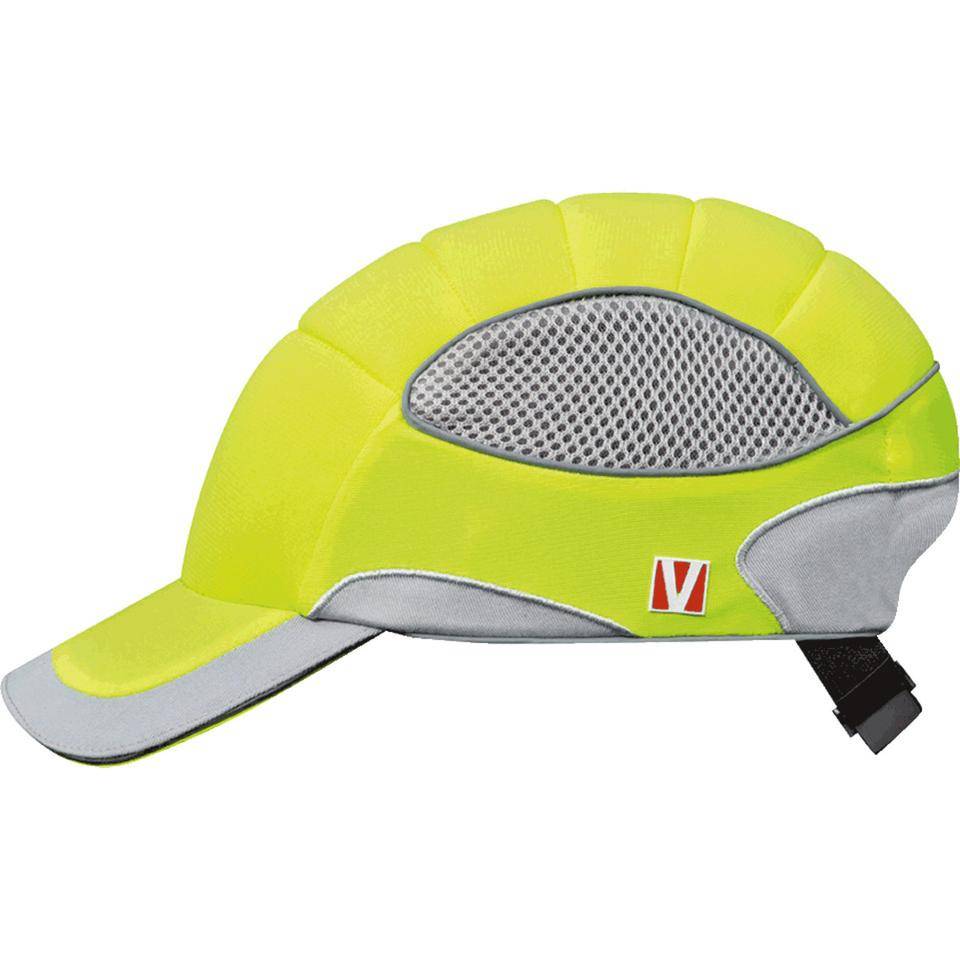 VOSS Anstoßkappe Cap pro, EN 812, mit Hartschale, warngelb, Polyester, 175g
