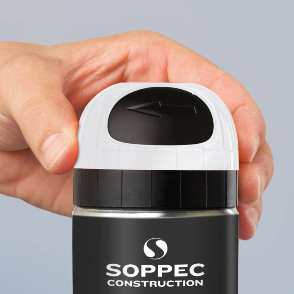 SOPPEC Markierfarbe Tempo T.P., für ca. 8 Wochen, weiß, 500ml/Dose