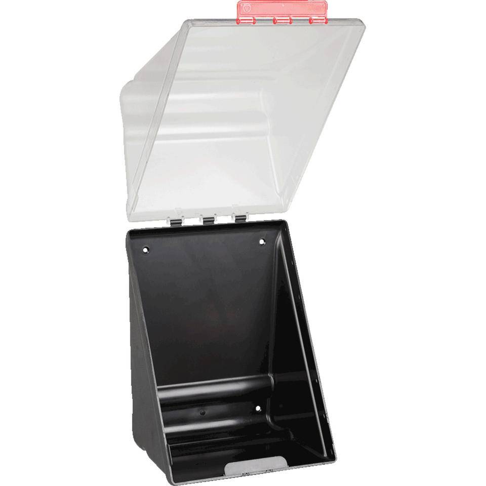 SecuBox Schutzmittelbox Maxi, transparent, ABS-Kunststoff, 236x315x200mm