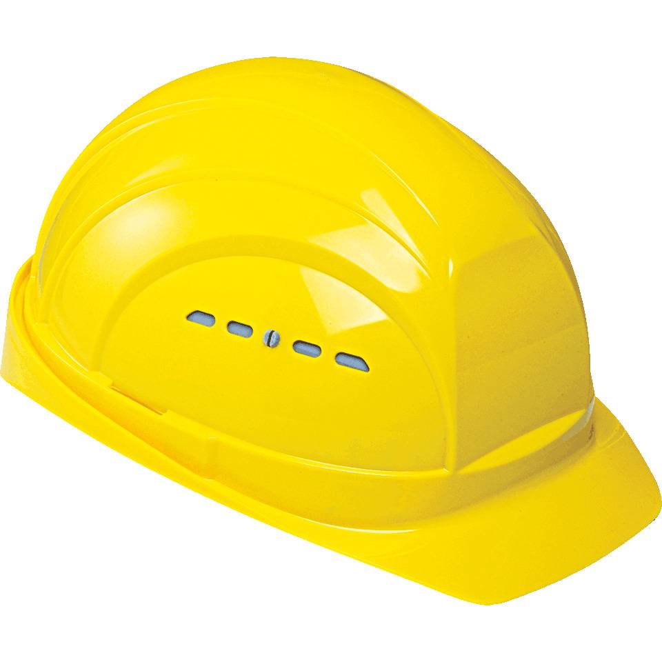 Schuberth Schutzhelm EuroGuard 6 I/79 GY, EN 397, Drehverschl., 6-Pkt.Gurtband, gelb