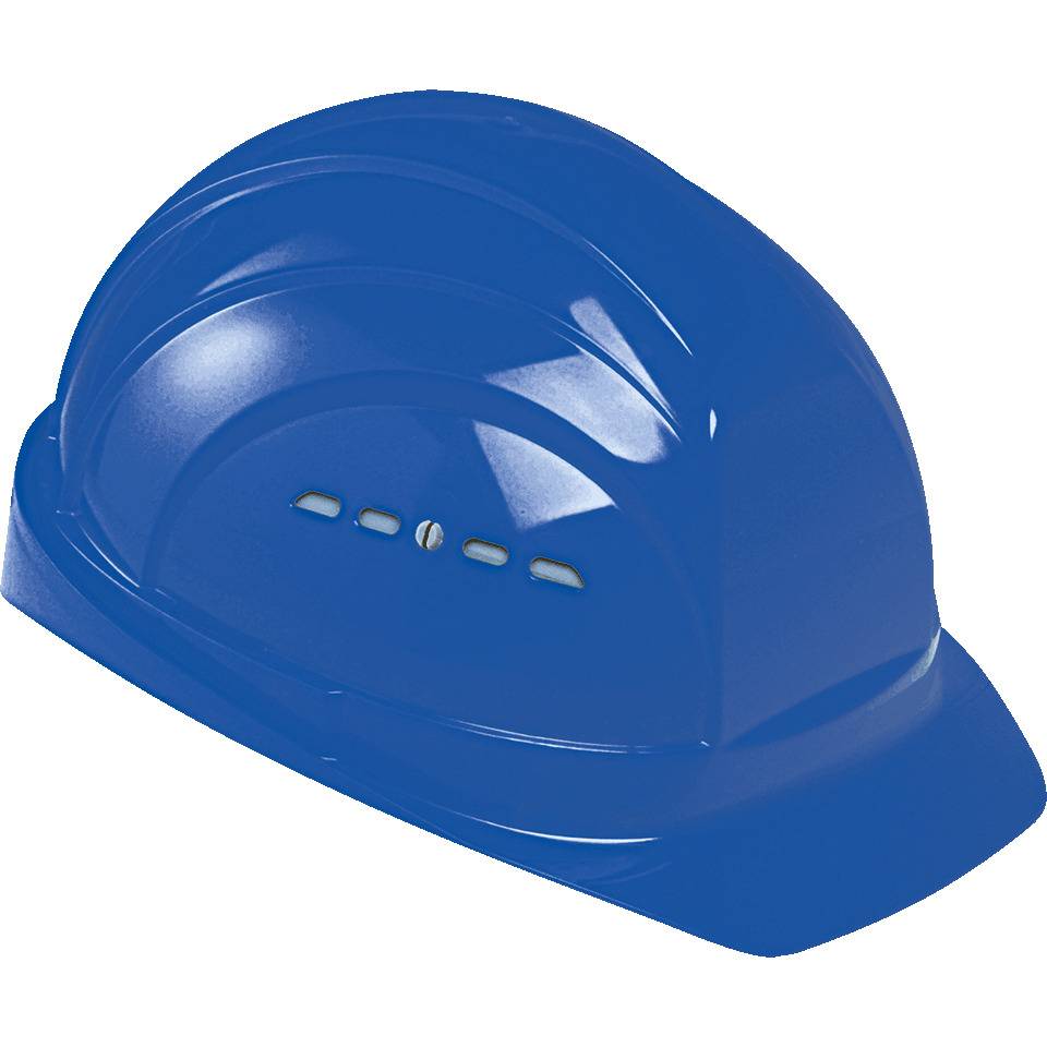 Schuberth Schutzhelm EuroGuard 6 I/79 GY, EN 397, Drehverschl., 6-Pkt.Gurtband, blau