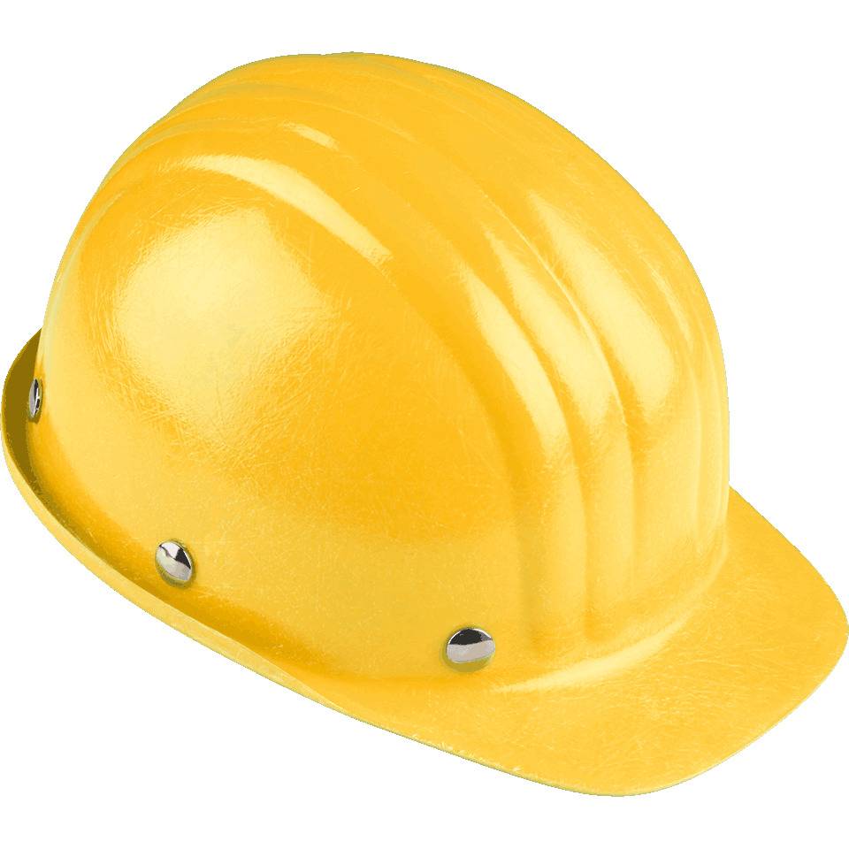 Schuberth Arbeitsschutzhelm BOP R, EN 397, mit Drehverschluss, gelb, 405g