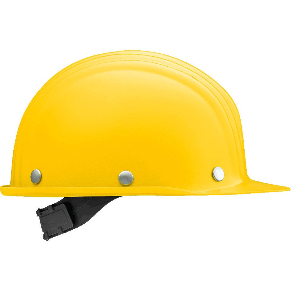 Schuberth Arbeitsschutzhelm BOP R, EN 397, mit Drehverschluss, gelb, 405g