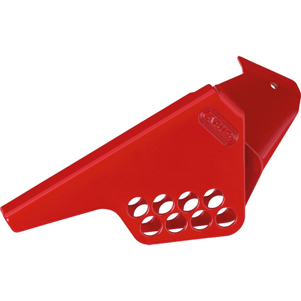 ABUS Kugelventil-Verriegelung, rot, Stahl, pulverbeschichtet, 90x52x63mm