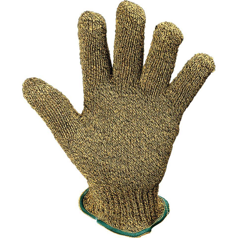 KCL Hitzeschutz-Handschuh KarboTECT® 950, Kat.III, gelb/schwarz,250mm, Größe 7