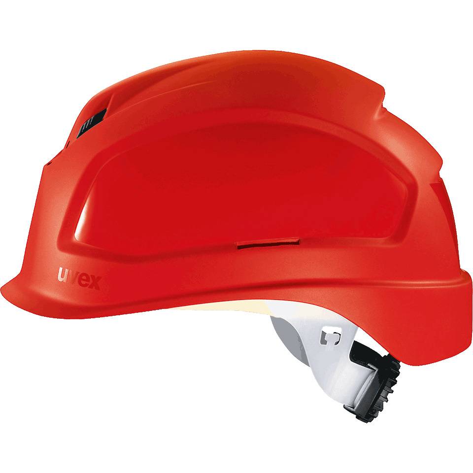 uvex Schutzhelm Pheos B-S-WR, EN 397, rot, Polyethylen, 394g, Kopfweite 52-61cm