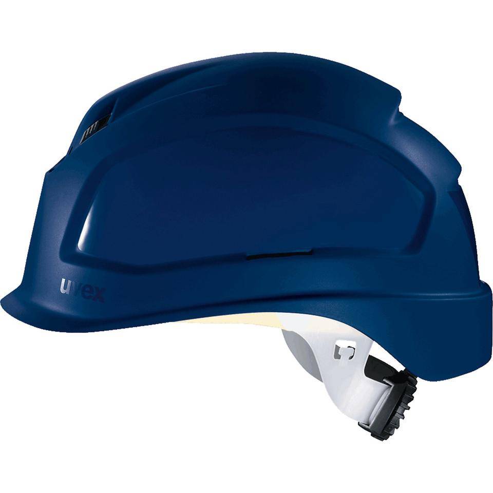 uvex Schutzhelm Pheos B-S-WR, EN 397, blau, Polyethylen, 394g, Kopfweite 52-61cm
