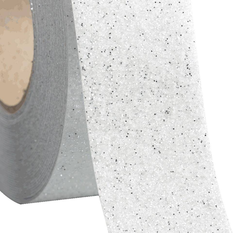 Antirutschbelag GlitterGrip, Rutschhemmung R13, transparent, 50mm, 18,3m/Rolle, ASR A1.5