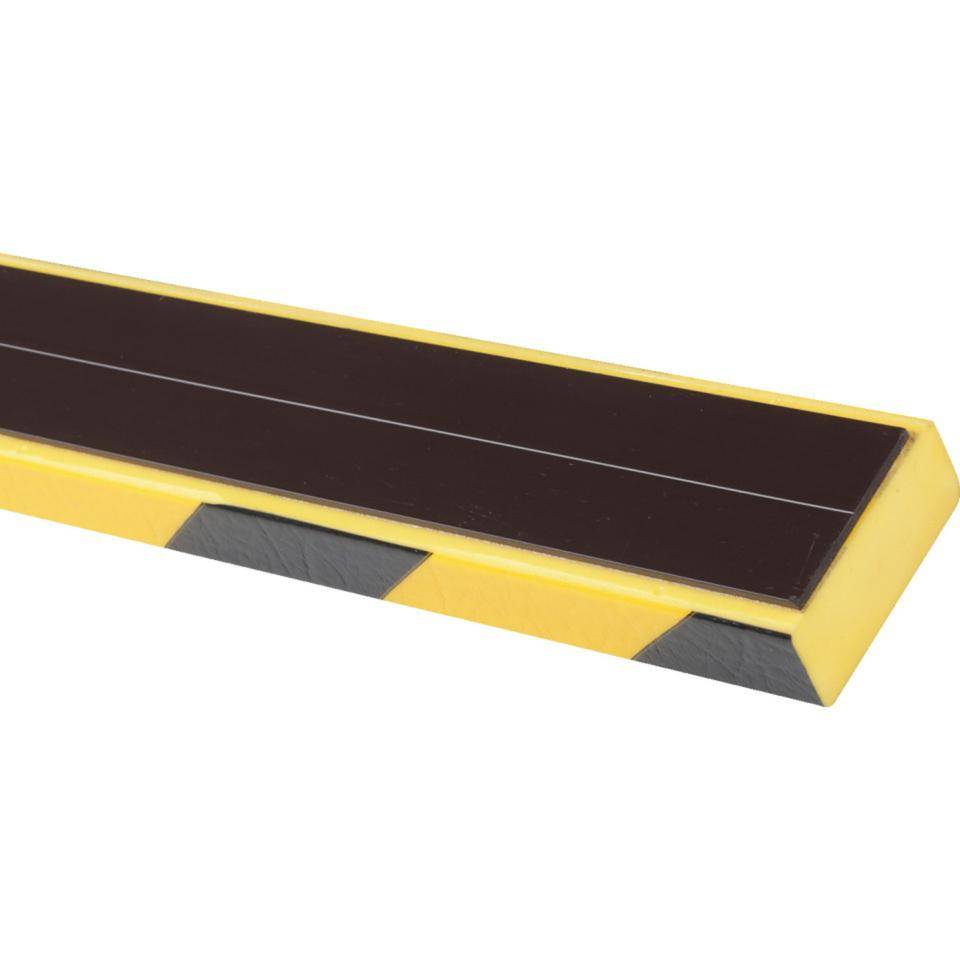 Knuffi Flächenschutzprofil Typ D, magnetisch, gelb/schwarz, 1m