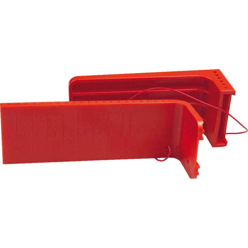 Auslösewinkel, Fluchtwegsicherung DEXCON, f.Stangengriffe, rot, Kunststoff, 55-130mm