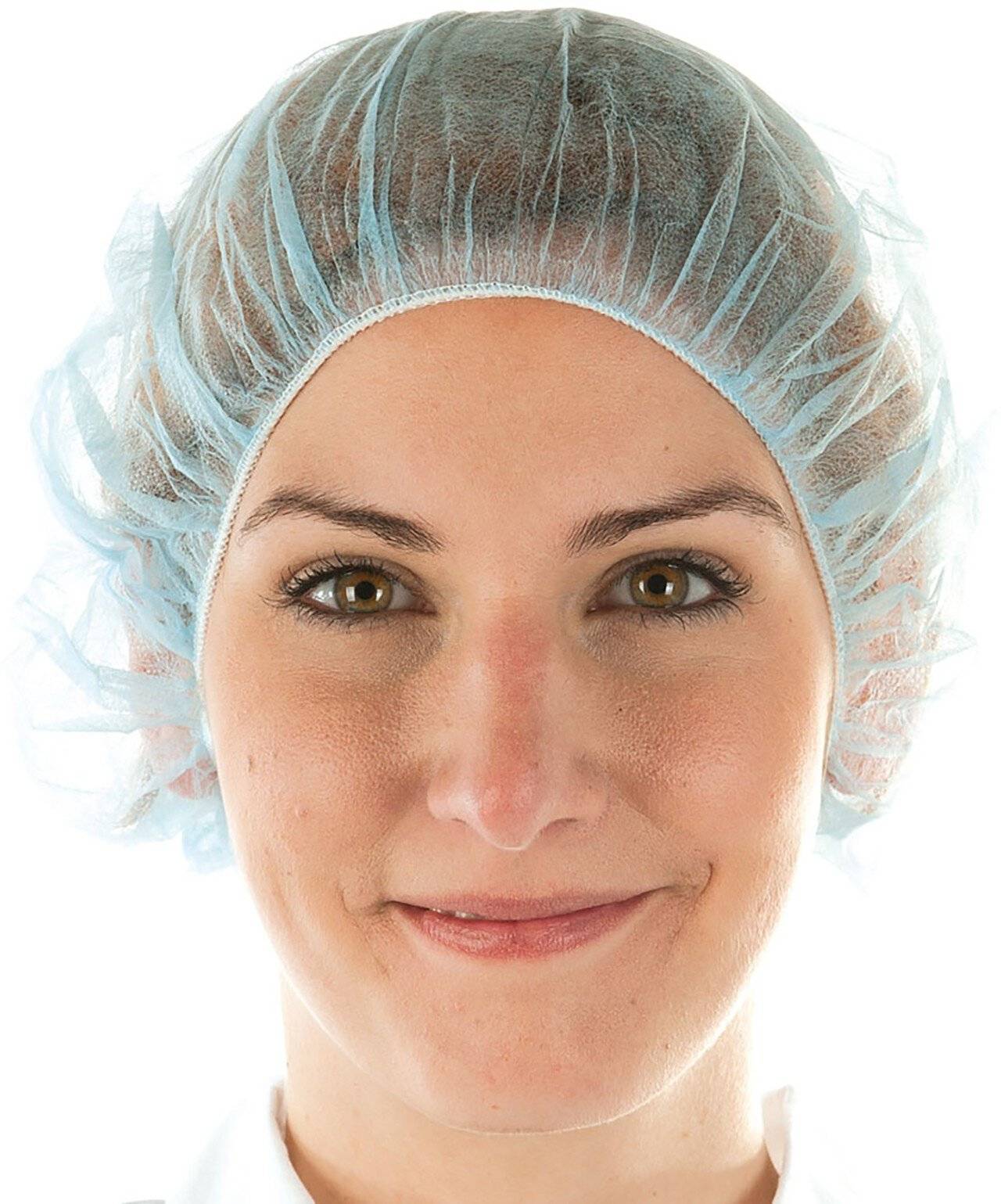 Hygonorm Barett-Haube "Leicht", blau, PP, 53cm