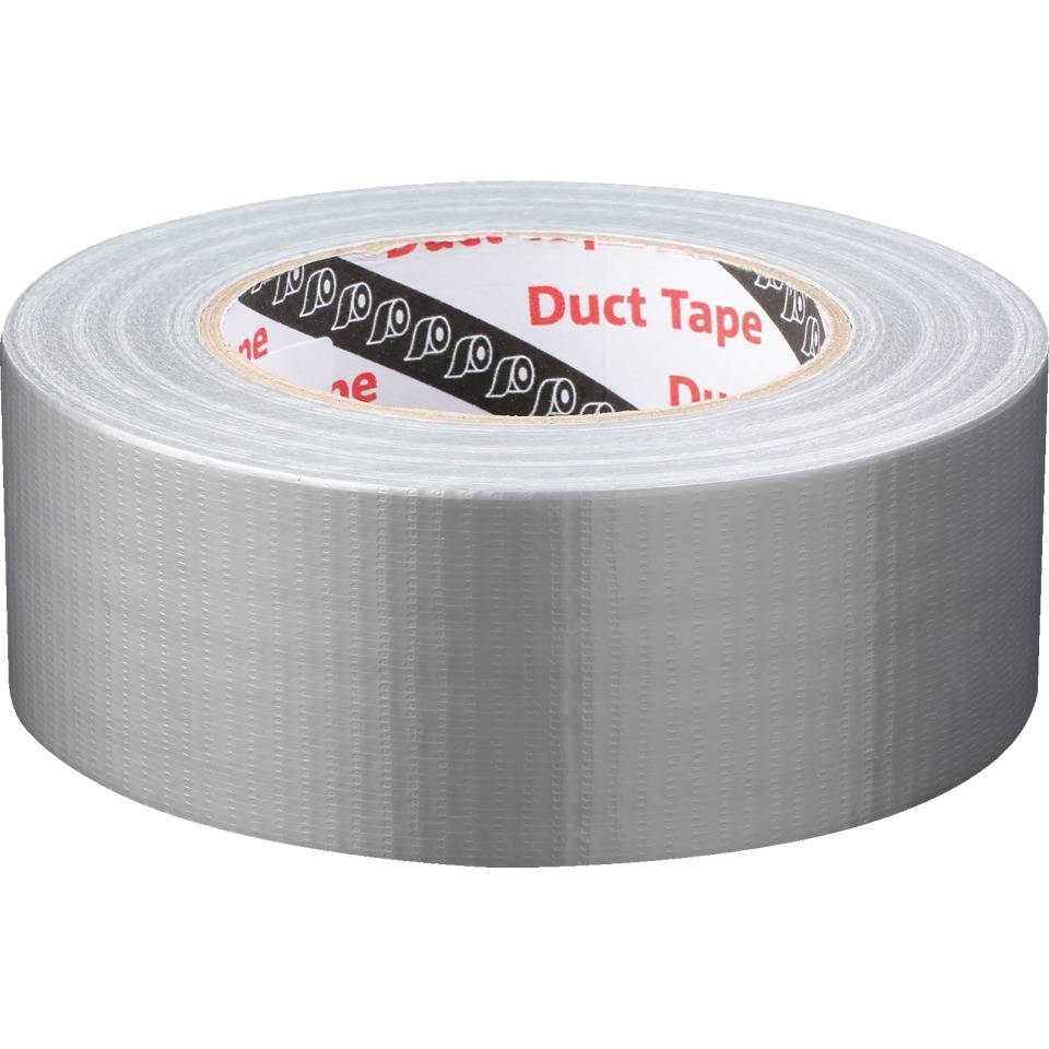 Reparaturband, silber, synthetisches Gewebe, 48mm, 50m/Rolle