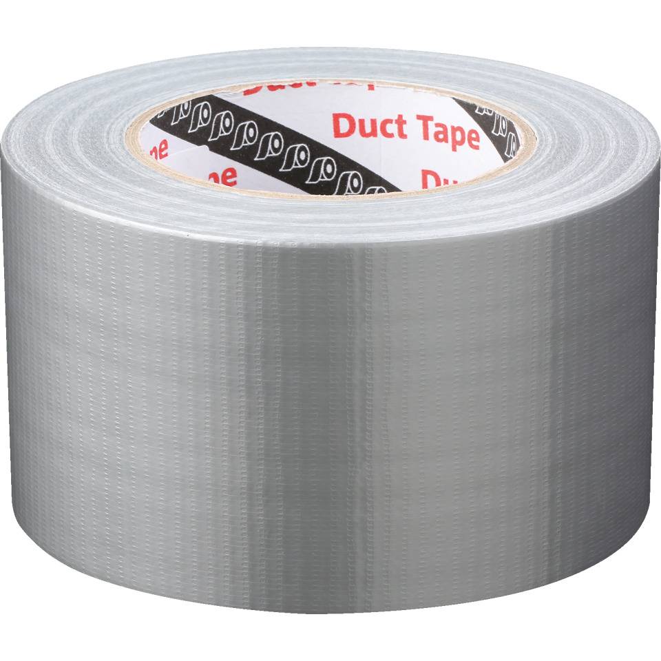 Reparaturband, silber, synthetisches Gewebe, 72mm, 50m/Rolle