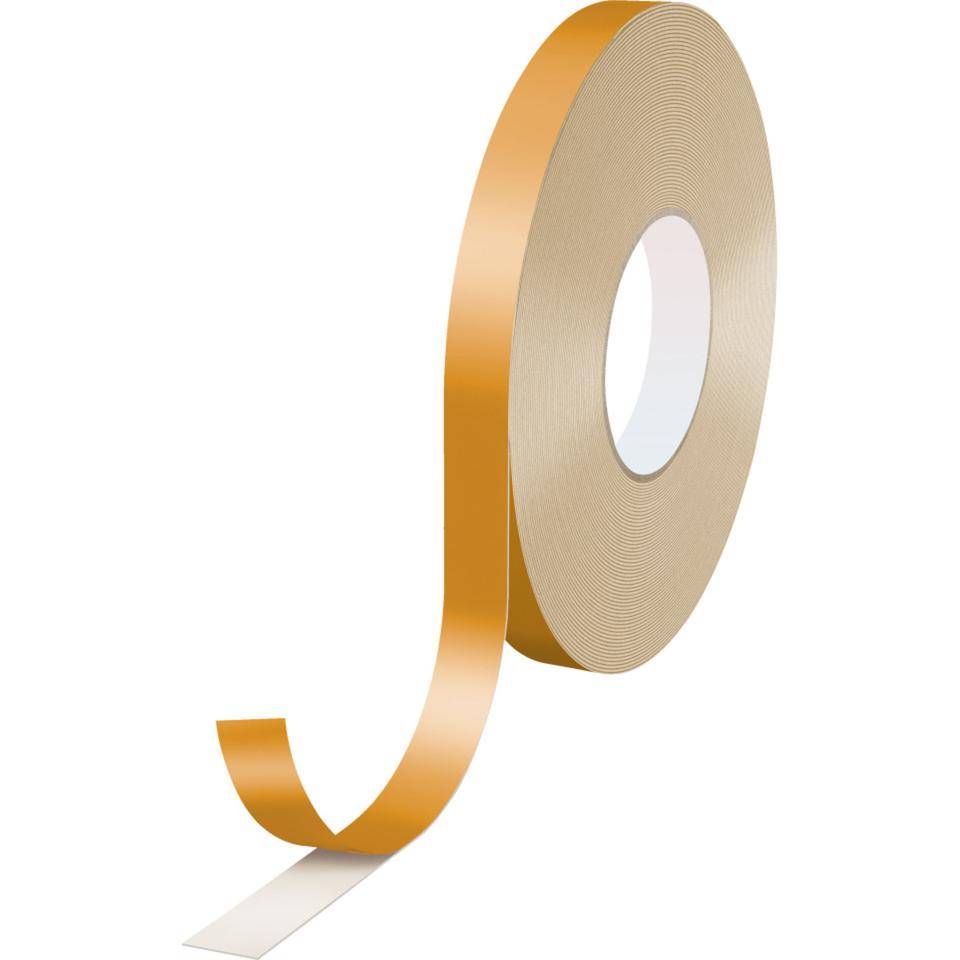tesa® Schaumstoffklebeband Removable 65610, doppelseitig, weiß, 19mm, 50m/Rolle