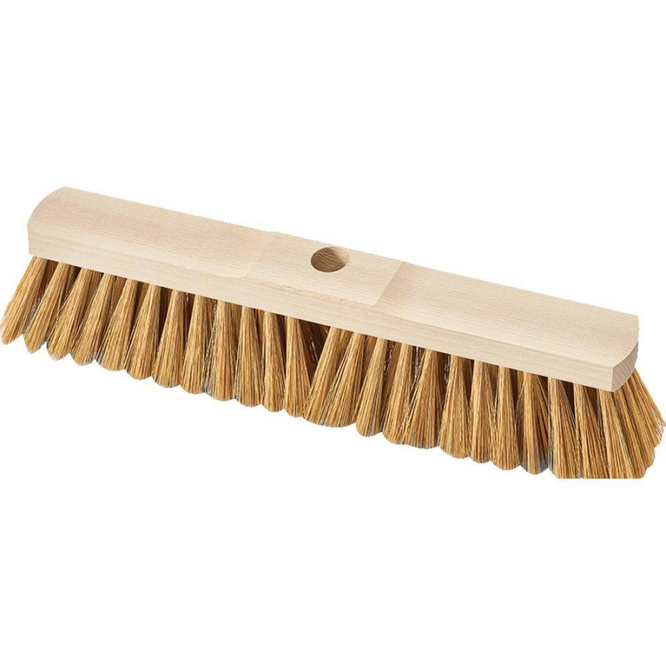 Saalbesen, mit Stielloch System, für feinen/groben Schmutz, Poly-Kokos, 50cm, 10/VE