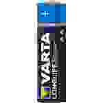 VARTA Alkali-Mangan-Batterie Mignon LONGLIFE Power (LR6, AA), 1,5 V, 4 Stück/VE