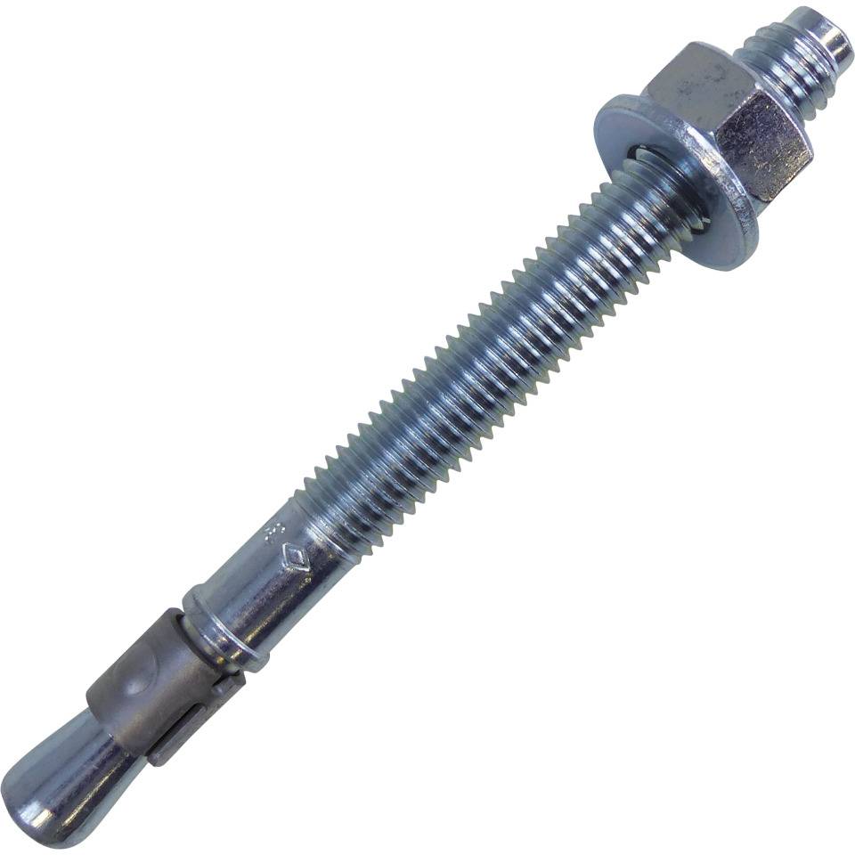 Bolzenanker B12-30-45/125, f.Betonwände/Fundamentplatten, Stahl, verzinkt, 12mm, 4/VE
