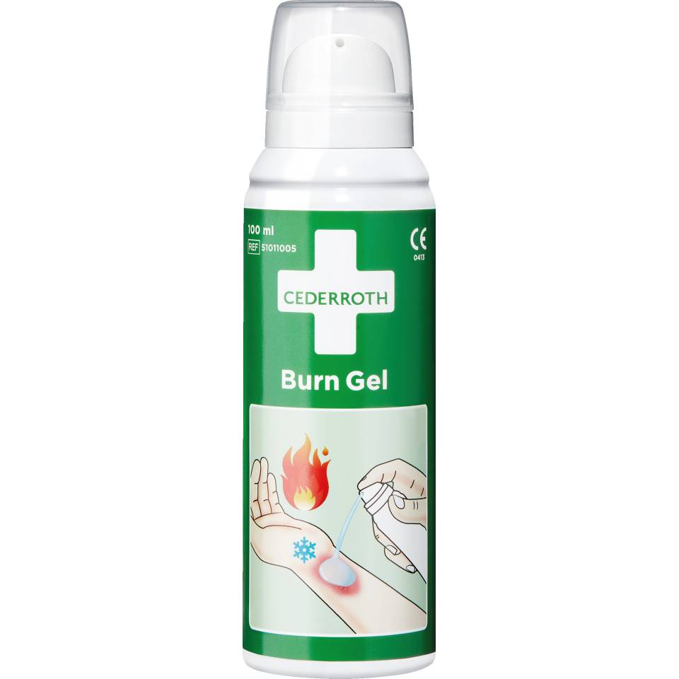 CEDERROTH Burn Gel, zum Aufsprühen, für kleinere Verbrennungen, 100ml/Flasche
