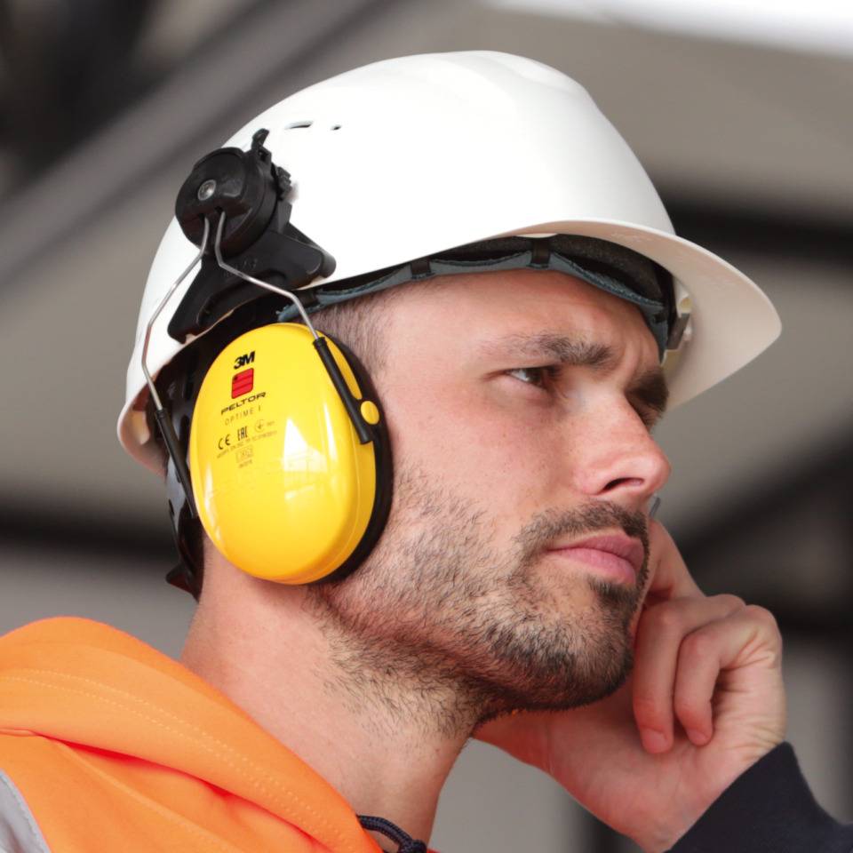 Schuberth Einsteckadapter, für 3M PELTOR-Gehörschutzkapseln, schwarz