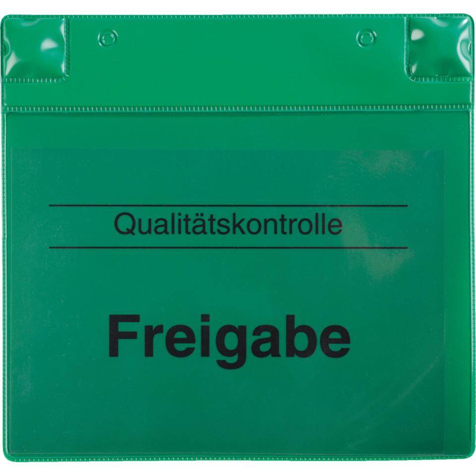 tarifold® Kennzeichnungs-Pad Freigabe, grün, magnetisch, 230x220x35mm, 5/VE