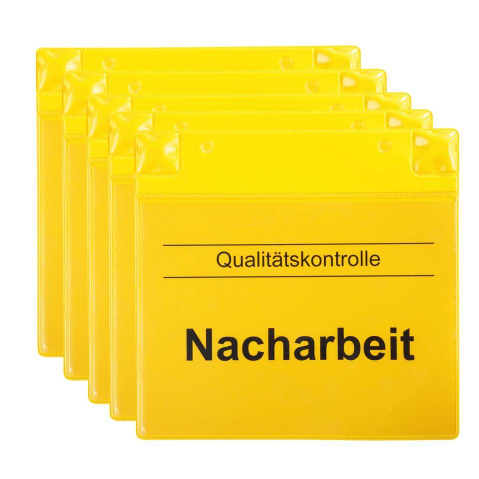 tarifold® Kennzeichnungs-Pad Nacharbeit, gelb, magnetisch, 230x220x35mm, 5/VE