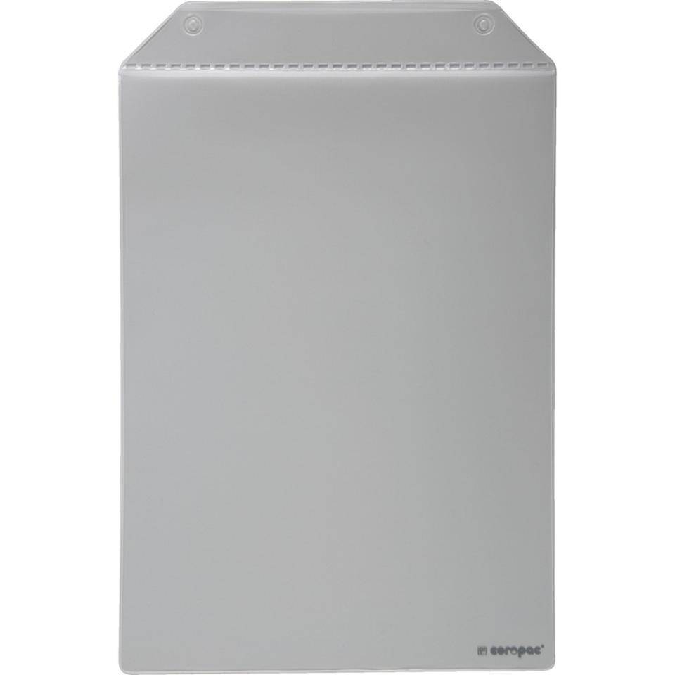 Magnettaschen coropac Typ 4, Magnetband, grau, scannerlesbar, 225x345mm(DIN A4 hoch)