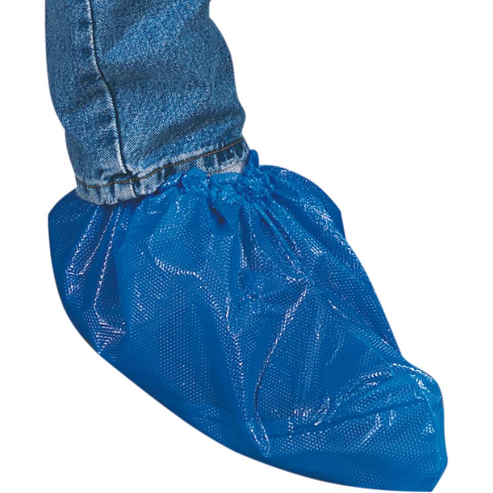 Einweg-Schuhschutz Classic, Kat.I, blau, Polyethylen, Universalgröße, 500/VE