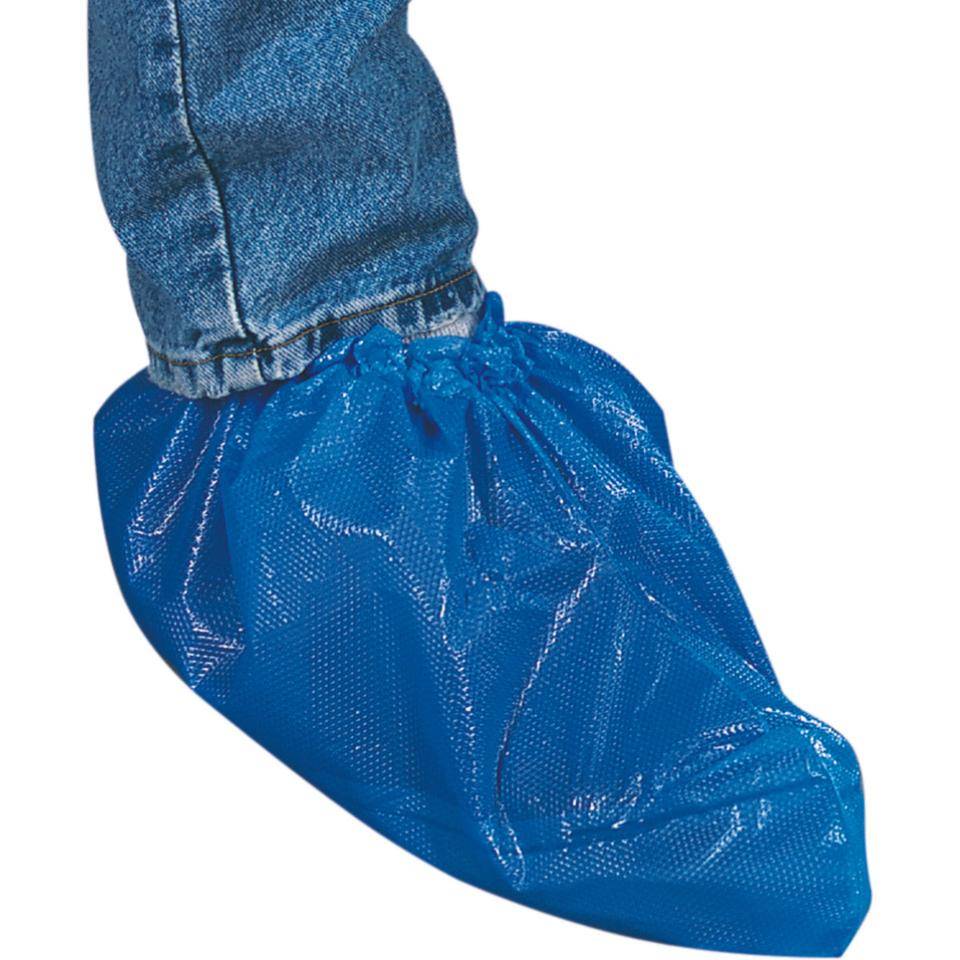 Einweg-Schuhschutz Classic, Kat.I, blau, Polyethylen, Universalgröße, 500/VE