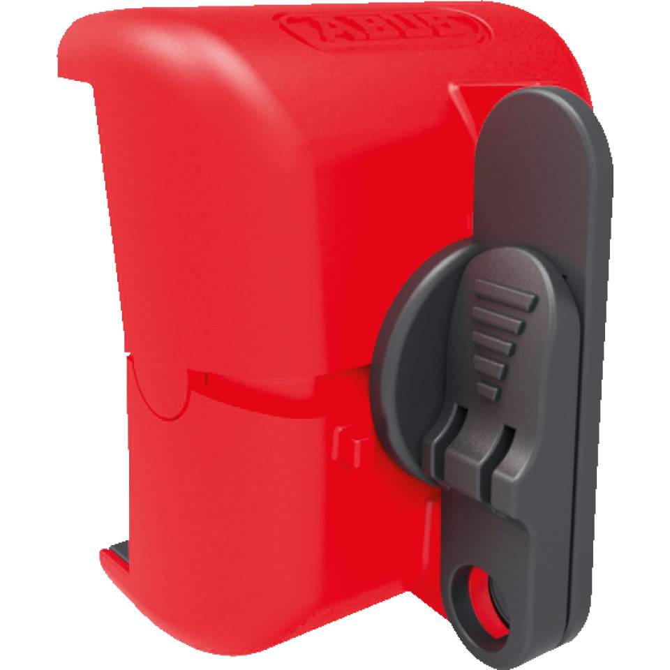 ABUS Motorschutzschalter-Verriegelung, rot/schwarz, 43x57x43mm
