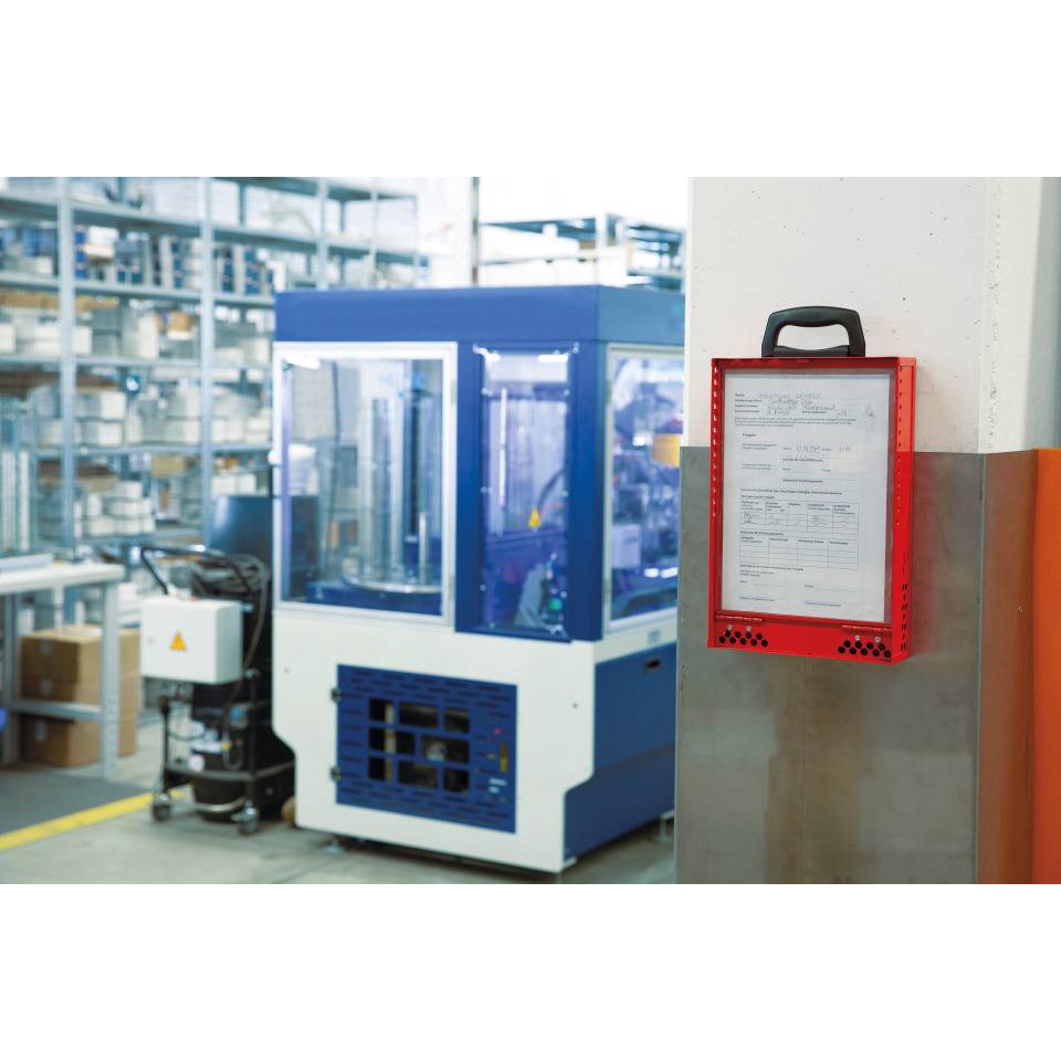 ABUS Permit Redbox™ B810, zur Aufbewahrung und Transport, rot, 240x380x68mm