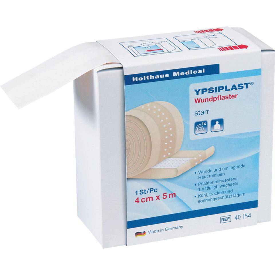 Holthaus Medical Wundpflaster YPSIPLAST®, zur Wundversorgung, 4cmx5m