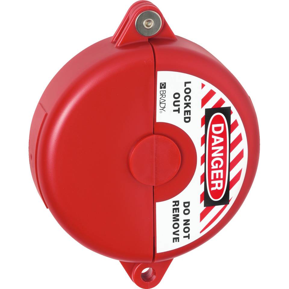 ABUS Handrad-Verriegelung V305, für Durchgangsventile 2,5" bis 5", Polypropylen