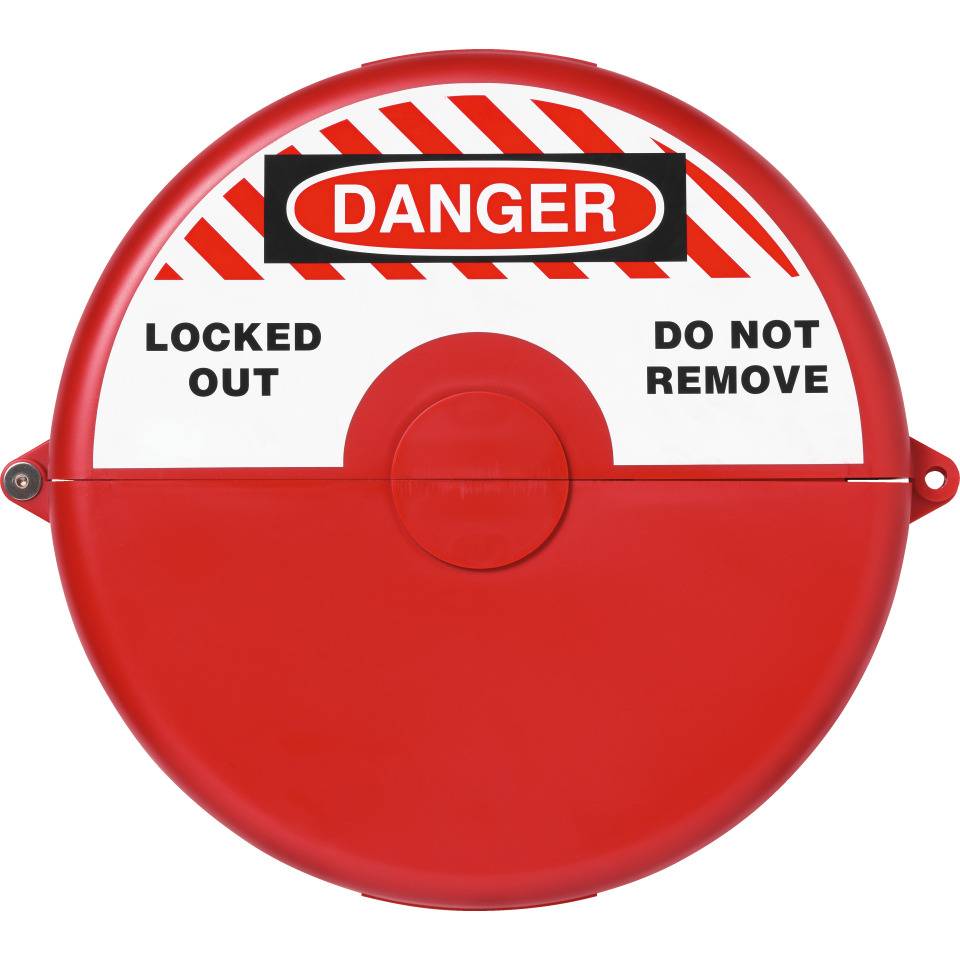 ABUS Handrad-Verriegelung V313, für Durchgangsventile 10" bis 13", Polypropylen