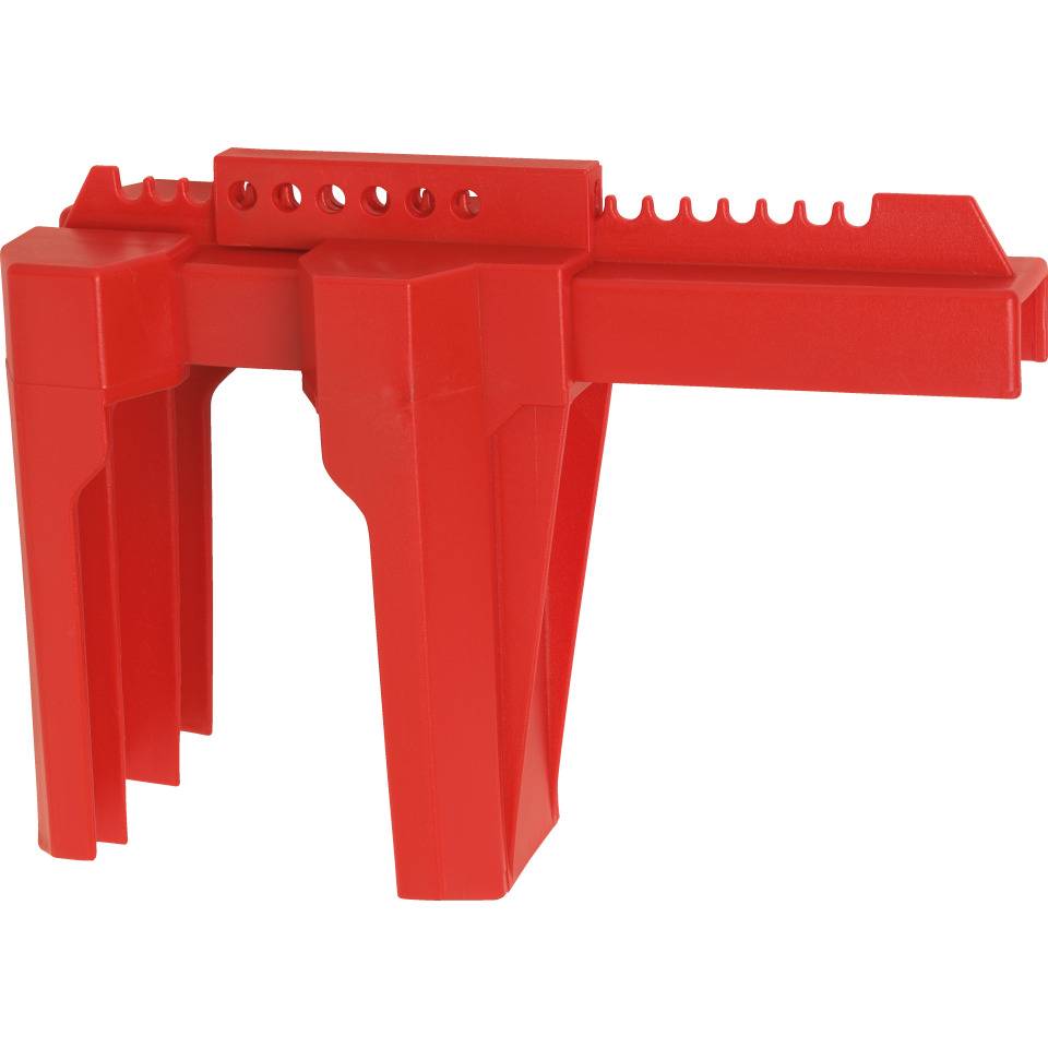 ABUS Kugelventil-Verriegelung V448 groß, rot, Kunststoff, 221x30,5x114mm