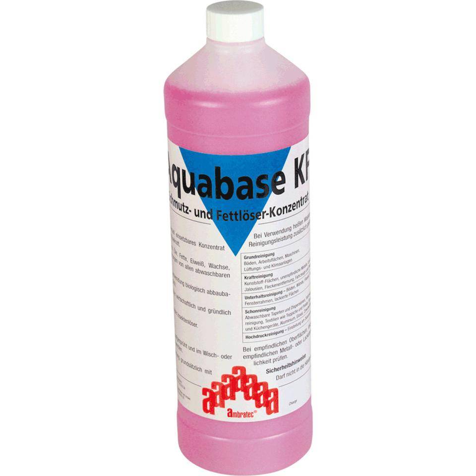 Reinigungskonzentrat Aquabase KF, hochkonzentriert, 1 l/Flasche