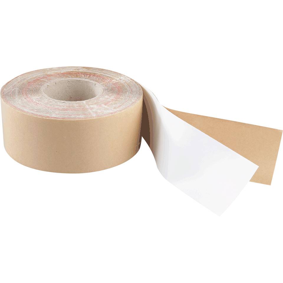Bodenmarkierungsband outdoor, befahrbar, weiß, PVC, 75mm, 25m/Rolle