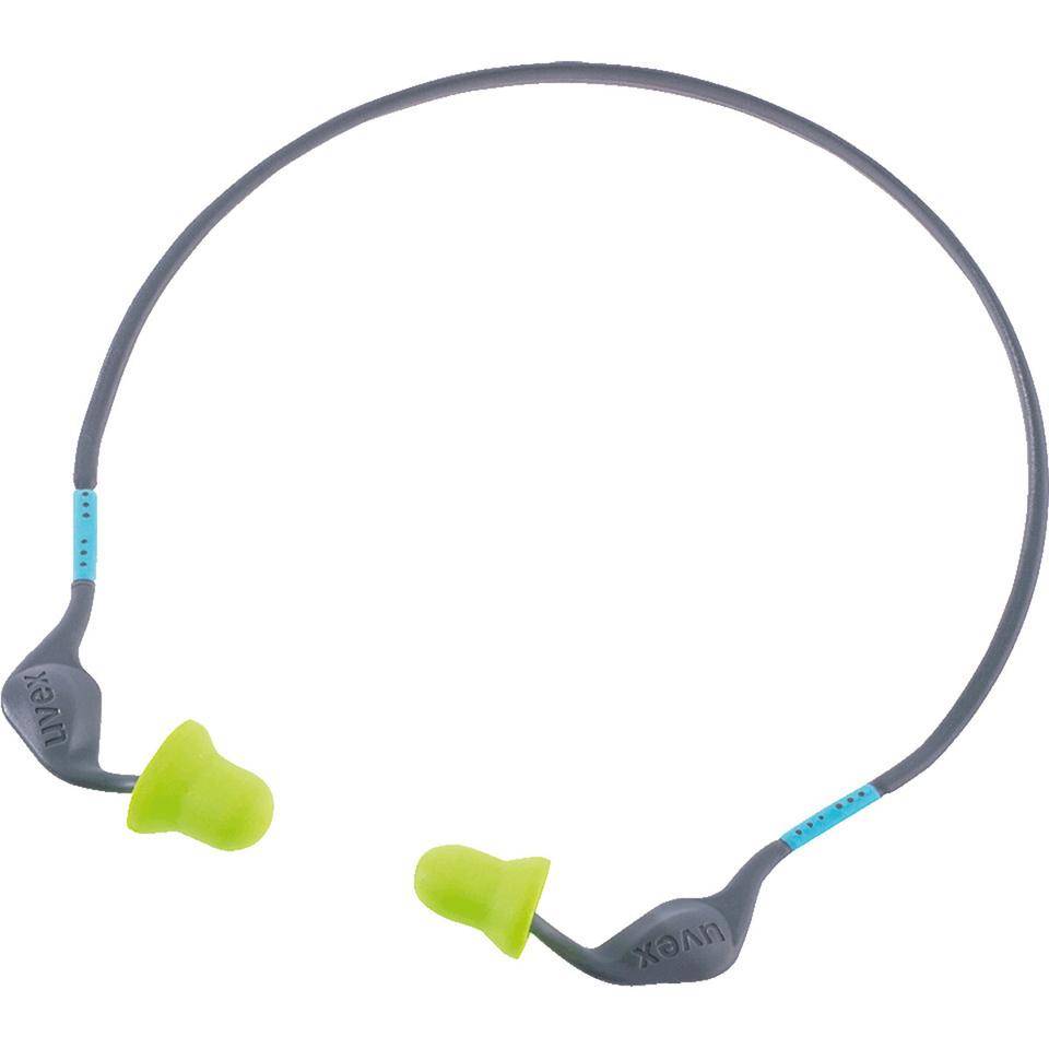 uvex Bügelgehörschützer xact-band, Kat.III, EN 352-2, grau, PU-Schaum/PE, 4g