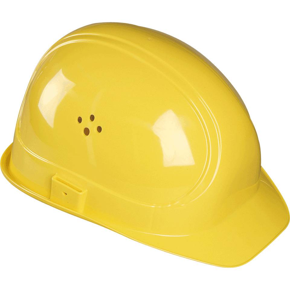 VOSS Arbeitsschutzhelm INAP-Master-K-90/6, EN 397, gelb, Polyethylen, 350g